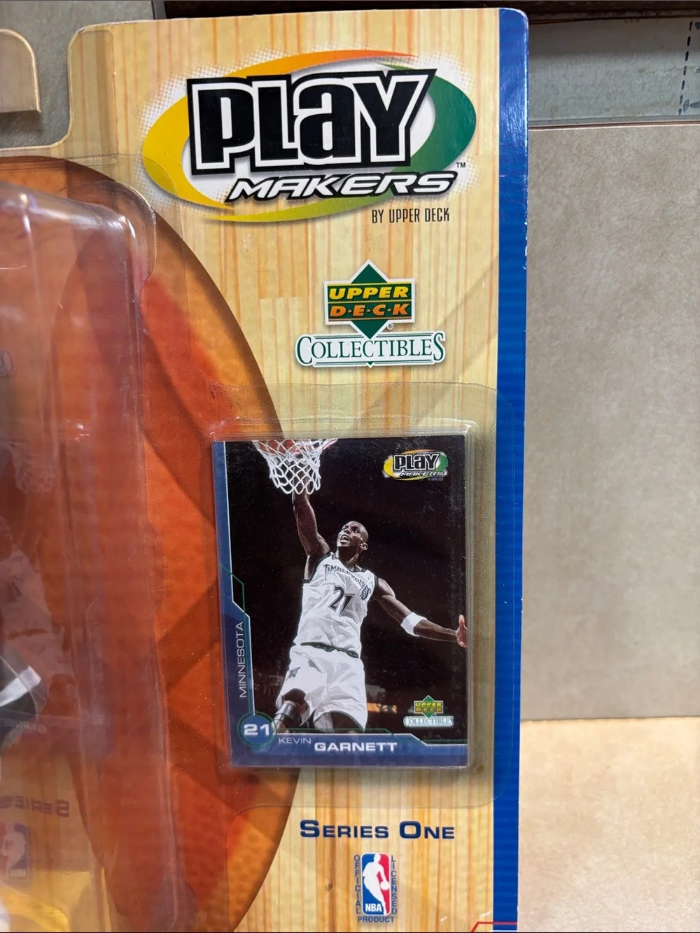 PlayMakers Kevin Garnett Action Figure - White & Black Jersey